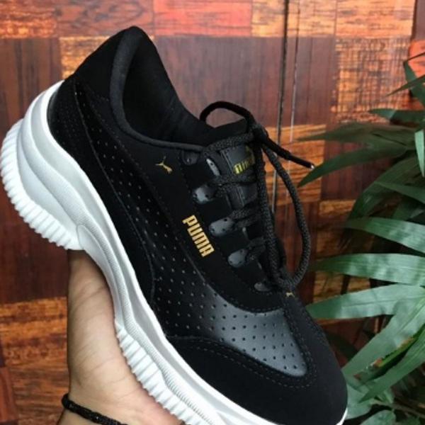 tenis feminino plataforma puma preto tamanho 39