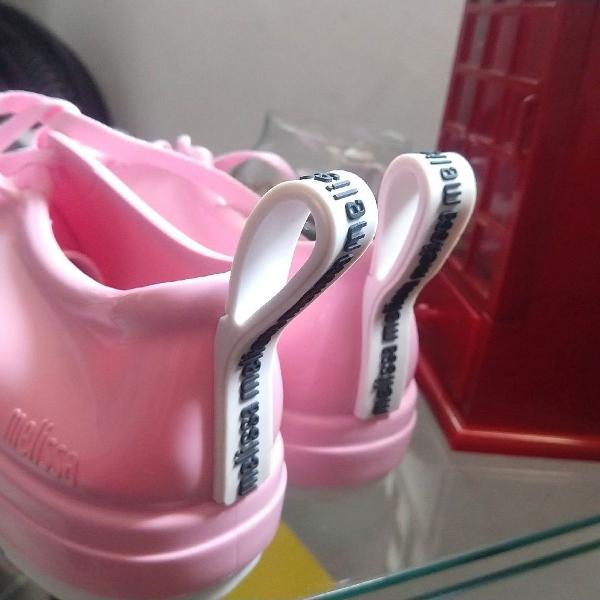 tênis linha be melissa rosa bebê