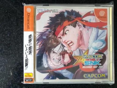 Capcom Vs Snk Japonês Para O Dreamcast
