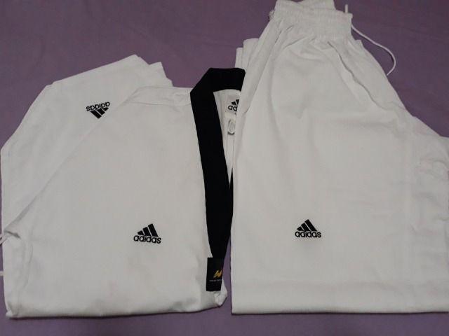 Dobok Adidas Adichamp II Taekwondo novo