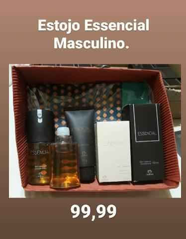 Estojos Essencial Masculino! Cheiro maravilhoso.