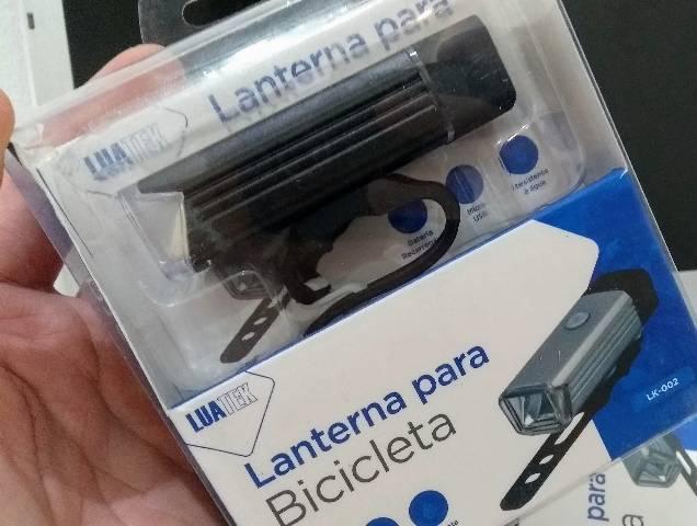Lanterna Bike Recarregável USB + Entrega Grátis