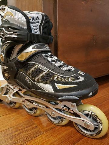 Patins Fila Inline Primo Wave - Preto+Dourado