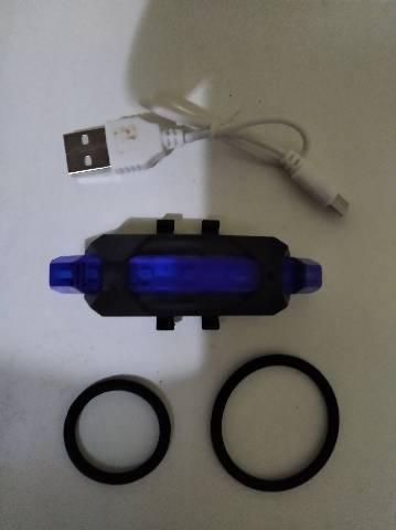 Pisca led para Bike Recarregável