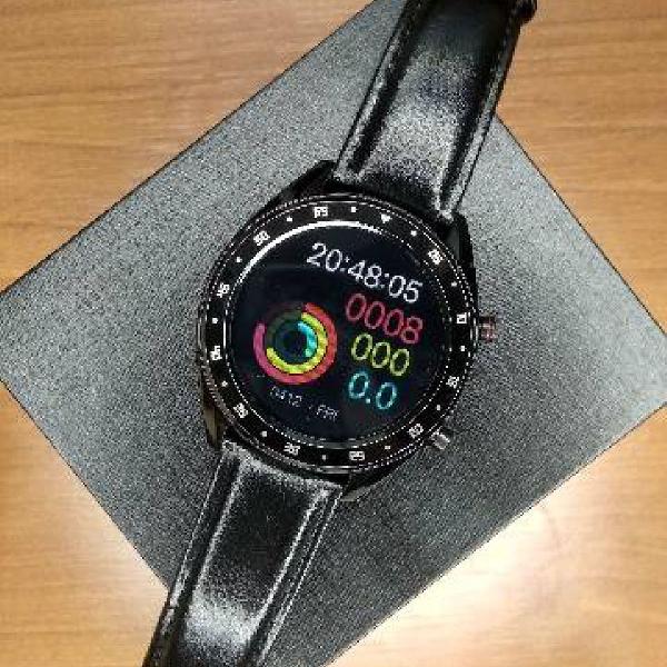 Relógio Masculino Smartwatch Redondo L7 com 2 pulseiras