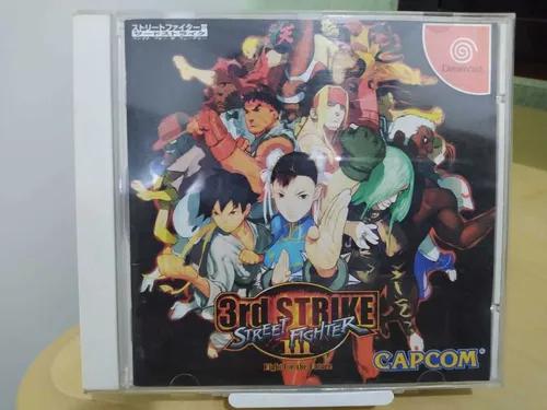 Street Fighter 3rd Strike Sega Dreamcast Original Japonês