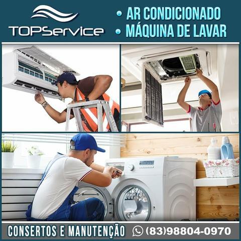 TOP SERVICE ar condicionado e maquina de lavar