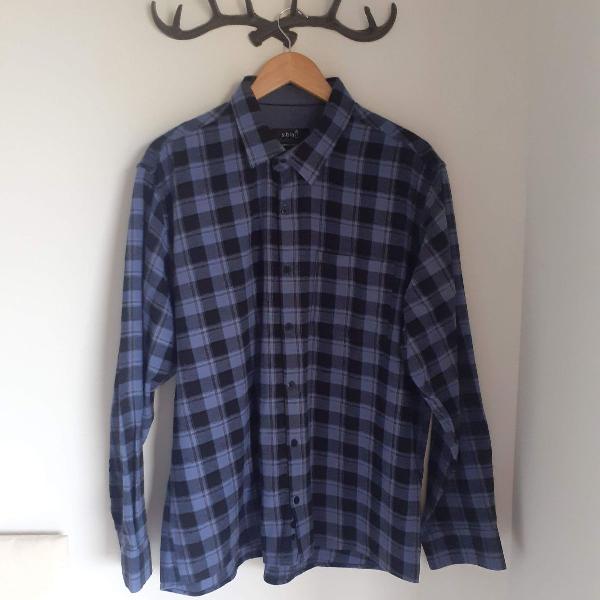 camisa xadrez flanela