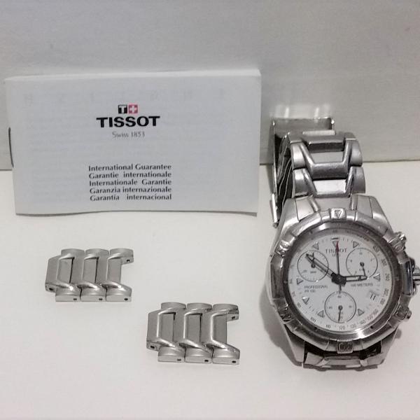 relógio tissot pr-100 branco com caixa original