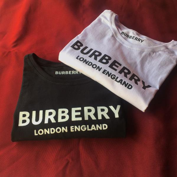 2 camisetas burberry /xg