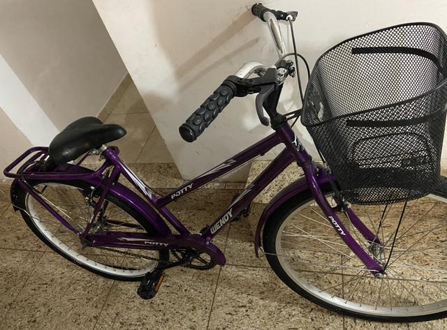 Bicicleta Potty Roxa