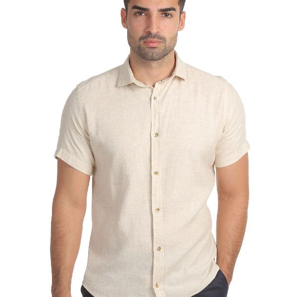 CAMISA MASCULINA LINHO COM LIOCEL