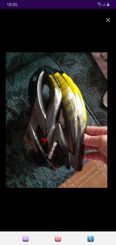 Capacete de bike com regulagem