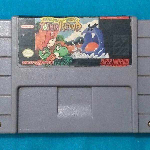 Cartucho Yoshiland Original Super Nintendo Mario