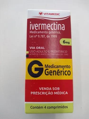 Ivermectina 6mg C/4cp