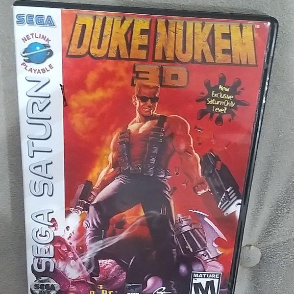 Jogo DUKE NUKEM 3D - SEGA Saturno. Testado, Funcionando