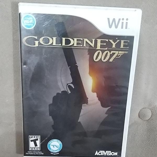 Jogo GOLDEN EYE 007 - Nintendo Wii, ORIGINAL, completos com