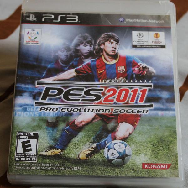 Jogo PES Pro Evolution Soccer 2011 PS3