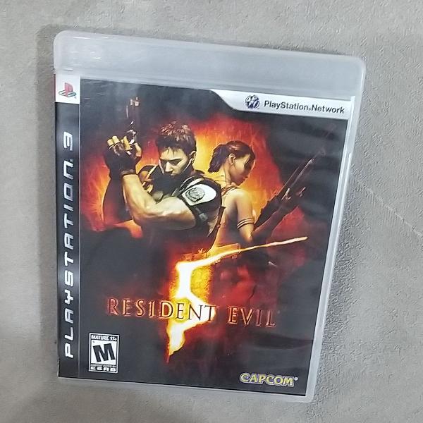 Jogo RESIDENT EVIL 5 - PS3, Um dos melhores jogos do game.