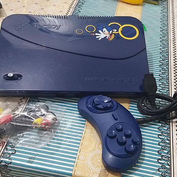 MASTER SYSTEM 132 jogos na memória - EVOLUTION BLUE,