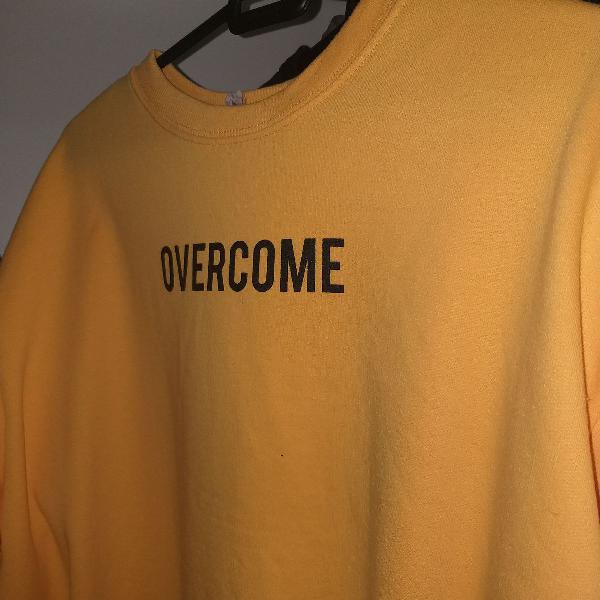 Moletom Overcome amarelo