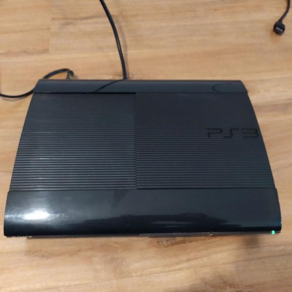 PS3 slim usado 250 gb em excelente estado