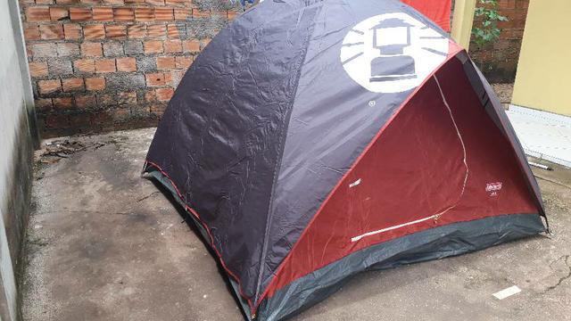 Vendo Barraca de Camping COLEMAN LX3. Para 3 pessoas.
