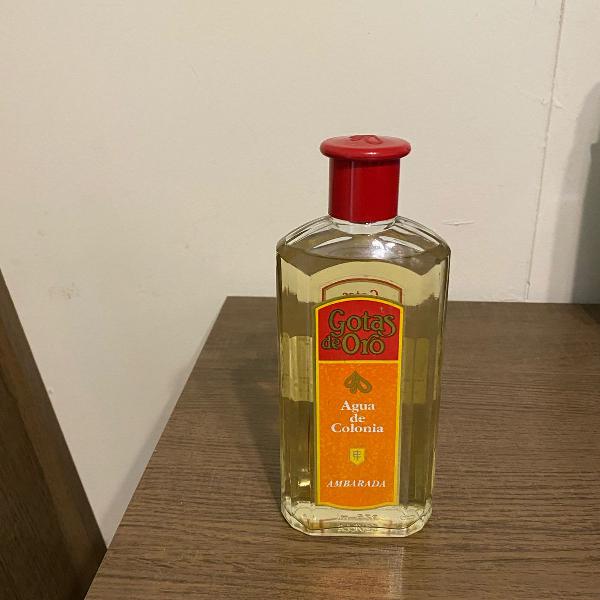 agua de colonia gota oro produto espanhol importado