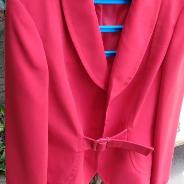 blazer vermelho