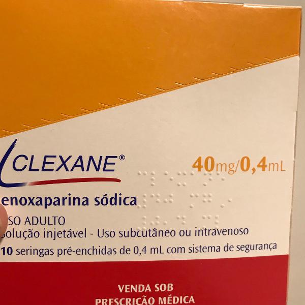 clexane - anticoagulante