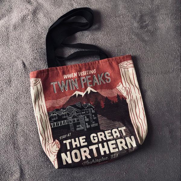 ecobag twin peaks | the great northern hotel | david lynch