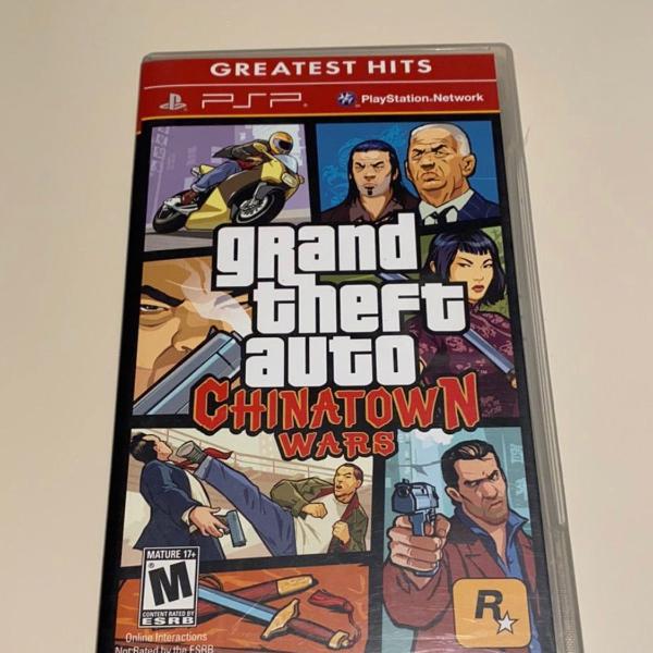 game para psp - grand theft auto chinatown wars original