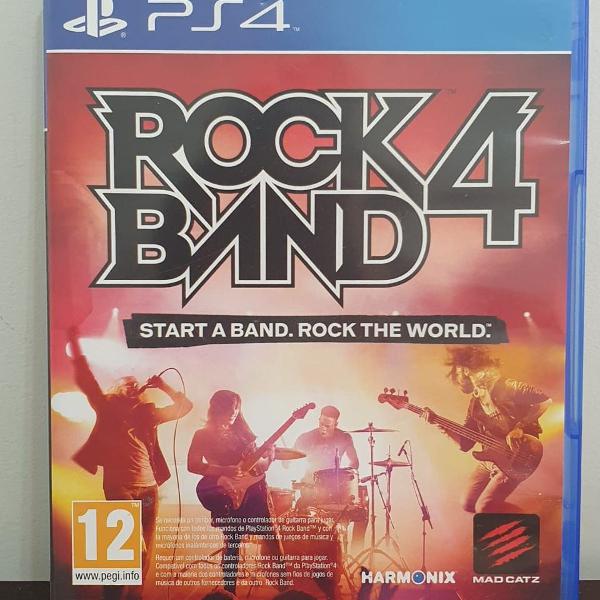 jogo original ps4 rock band 4. europeu