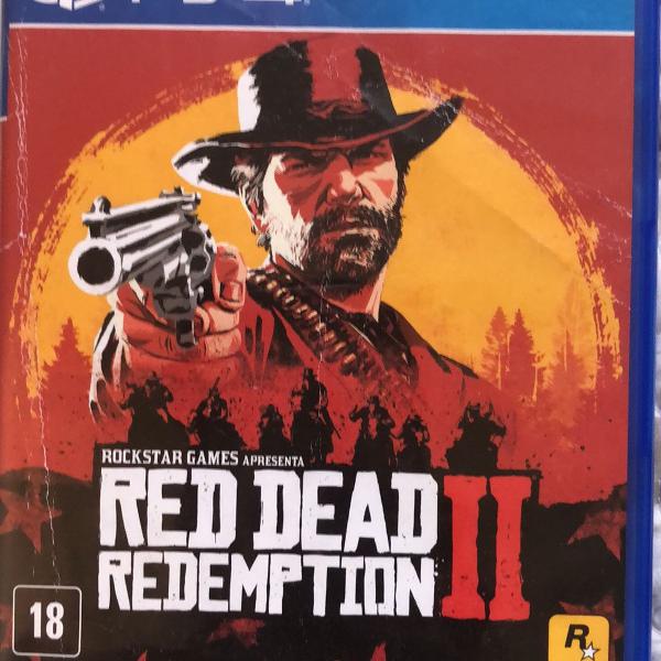jogo ps4 red dead redemption 2