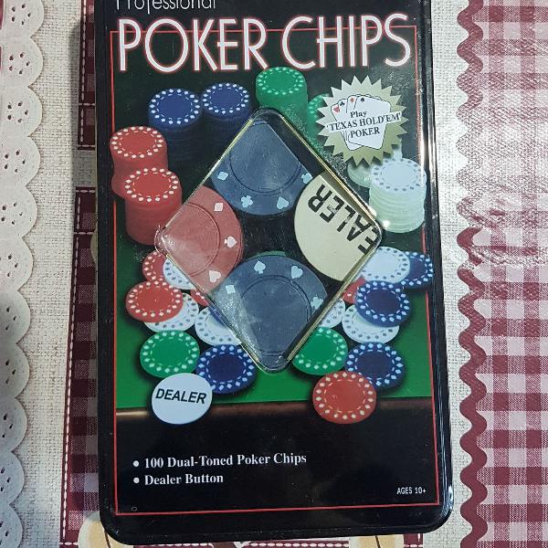 mini kit de jogo de poker