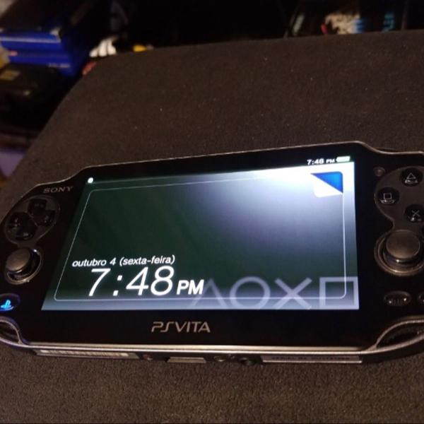 psvita black wi-fi perfeito estado