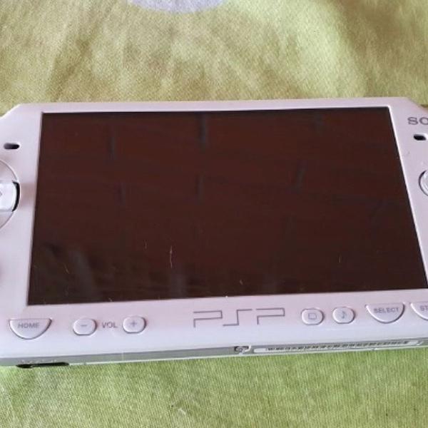 sony psp 2000 console japonês branco funcionando a2