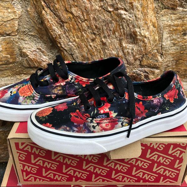 vans authentic floral