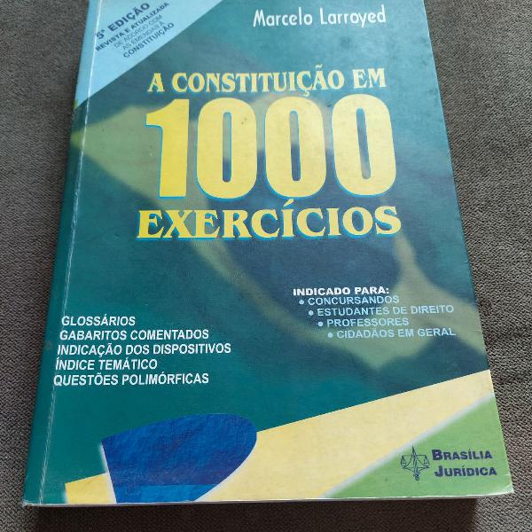 1000 exercícios de Constitucional