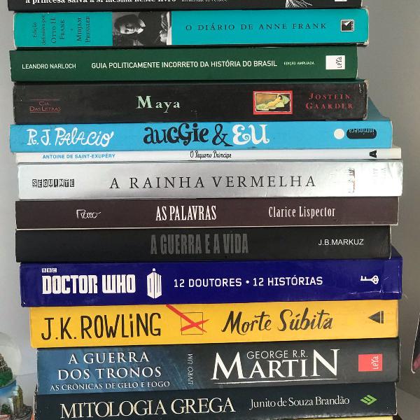 18 livros em português