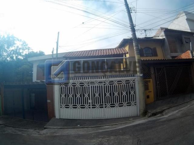 Casa à venda com 3 dormitórios em Vila eldizia, Santo