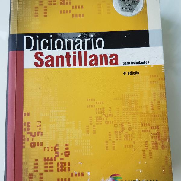 Dicionário espanhol Santillana