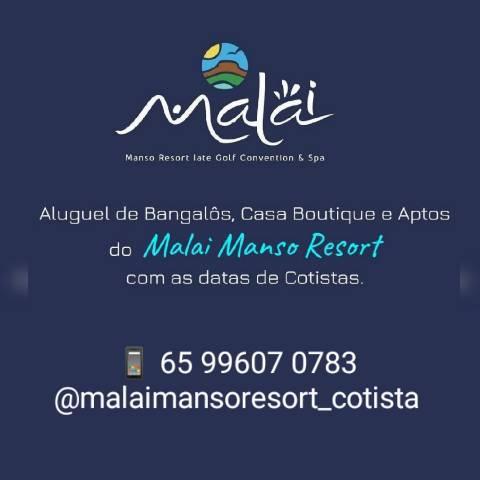 Diárias Malai Manso Resort Cotista