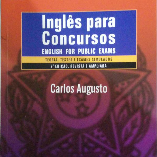 Livro Inglês Para Concurso