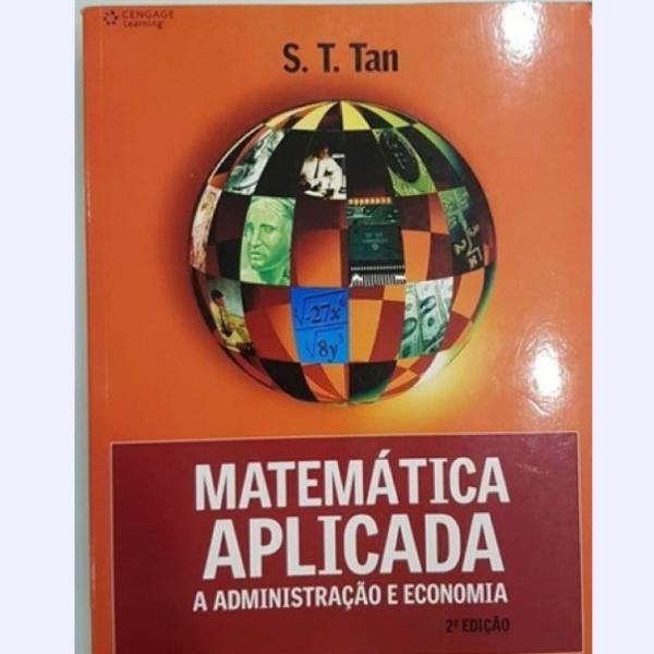 Livro Matemática aplicada a administração e economia