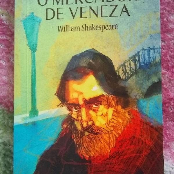 Livro "O mercador de Veneza"
