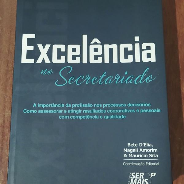 Livro excelência no secretariado