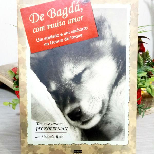 Livro semi novo "De Bagdá, com muito amor" (história real)