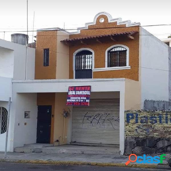 SE RENTA AMPLIO LOCAL COMERCIAL EN ZONA CENTRO DE COLIMA,