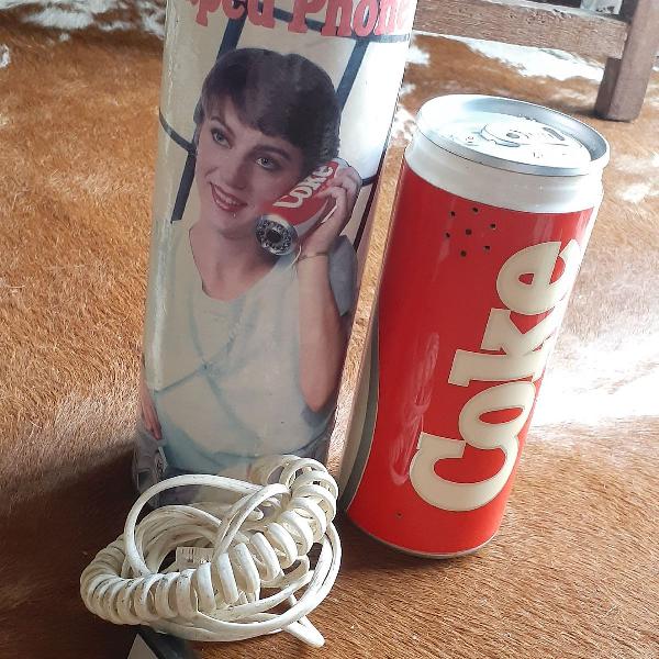 Telefone coca cola anos 80